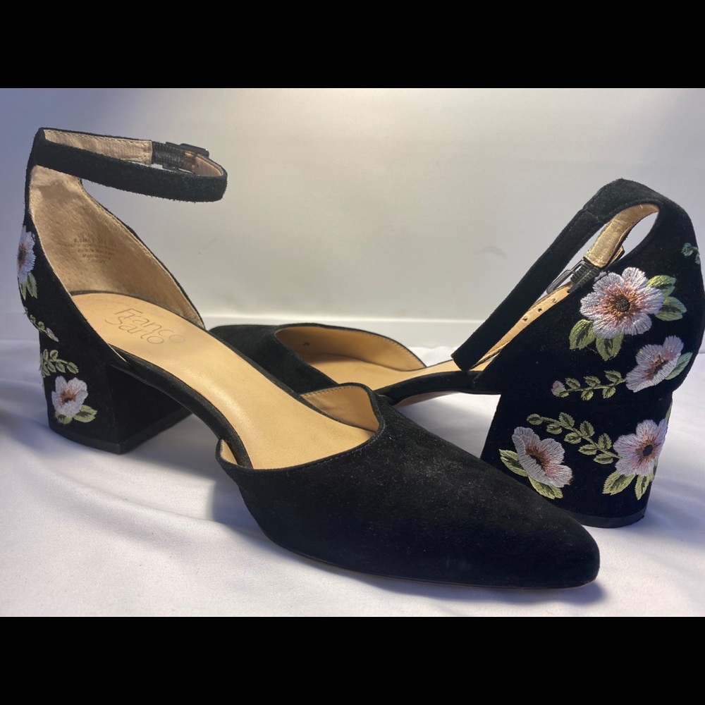 Franco Sarto Black Heels 8.5 - Authentic